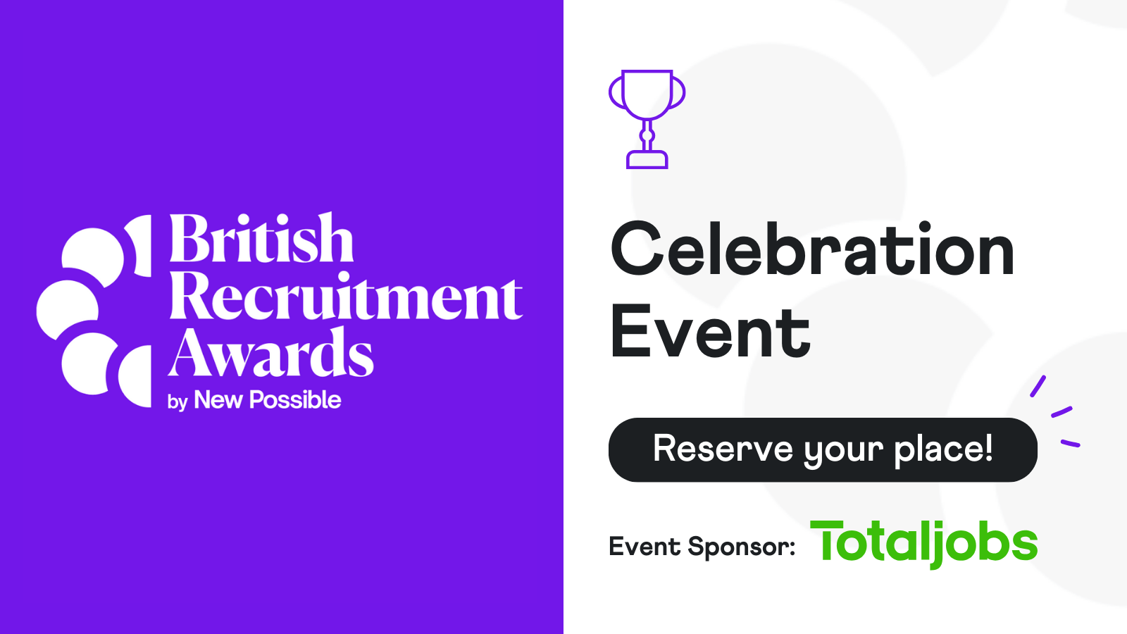 Reserve your place: British Recruitment Awards 2023 Celebration! | New ...