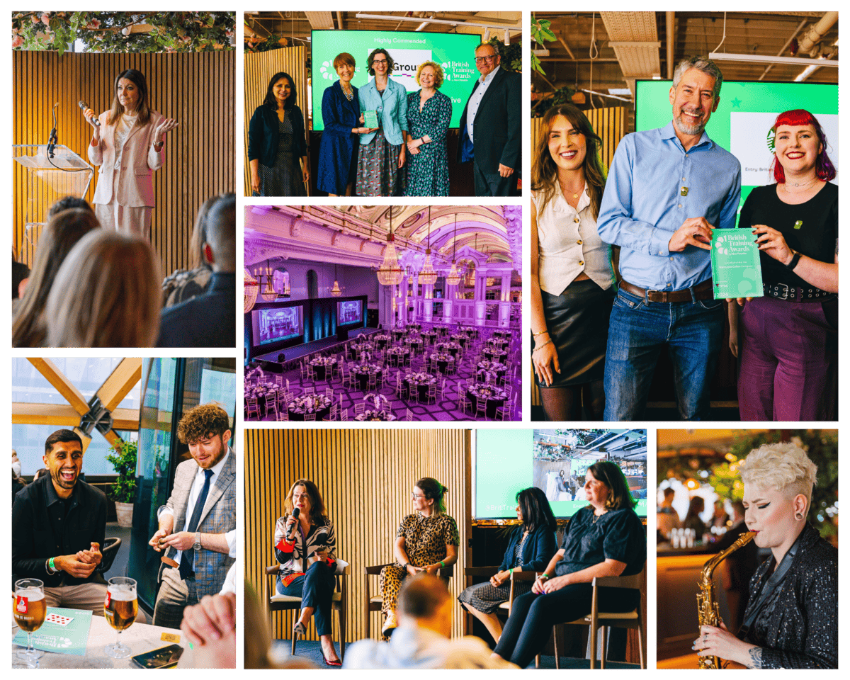 British Training Awards Event Collage