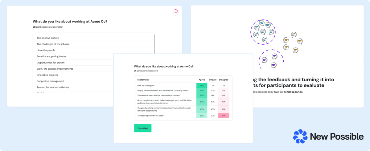 Focus Groups by New Possible - Screenshots