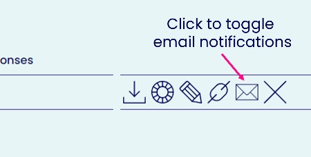 Toggle Email Notifications